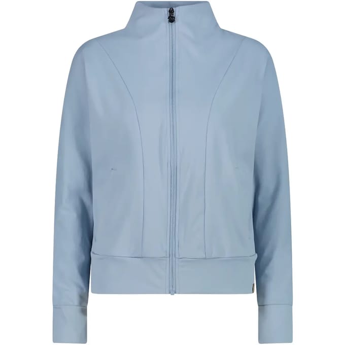 Dames sweatshirts met halve rits en hoge kraag CMP