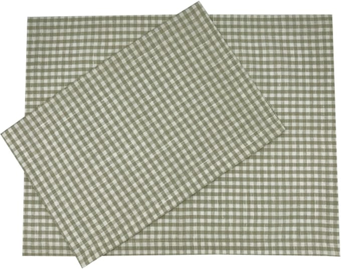 Rut placemat lindengreen - set van 2