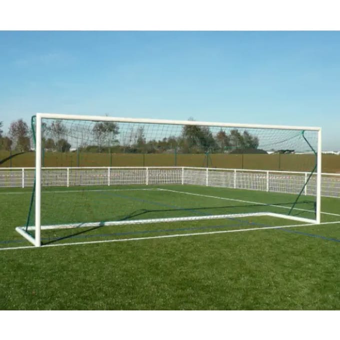 Set van 8 draagbare aluminium doelpalen Sporti