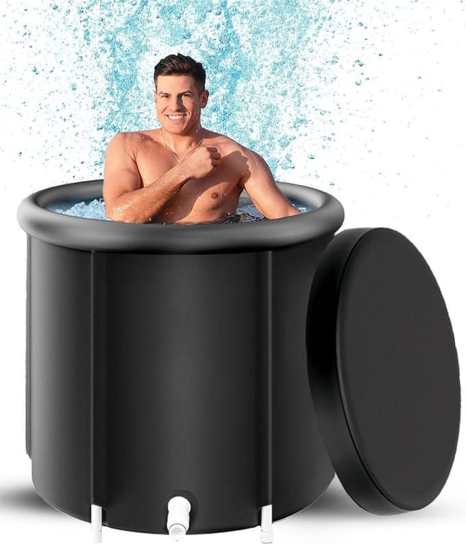 Lexium Ijsbad - Ice Bath - Dompelbad - Zitbad - Opvouwbaar bad - Ijsbaden