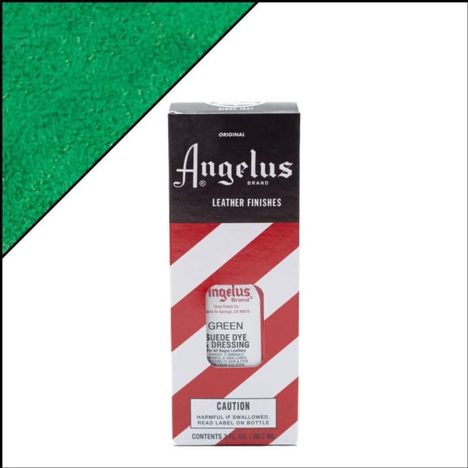 Angelus Suède Dye - Indringverf - voor suède stoffen - 90 ml - Groen