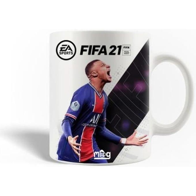 Mug en Céramique Paris Saint Germain PSG Mbappé Foot FIFA 21 Ultimate Team FUT 21