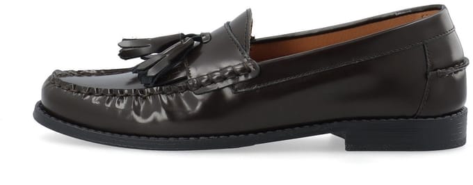 Bianco Leren loafers BIAPOP