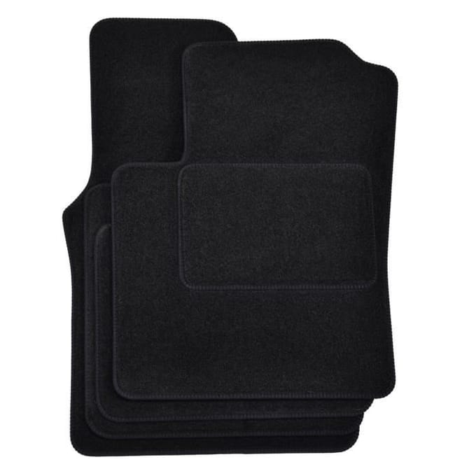 Vloermatten - Ford - KA 2009-2012 - Zwart Velours - 4 stuks - Antislip en waterdicht