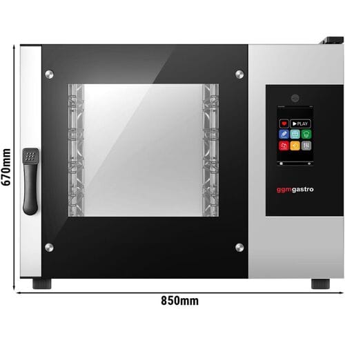 GGM Gastro Bäckerei-Kombidämpfer - Touch - 4x EN 600x400 - inkl. Waschsystem