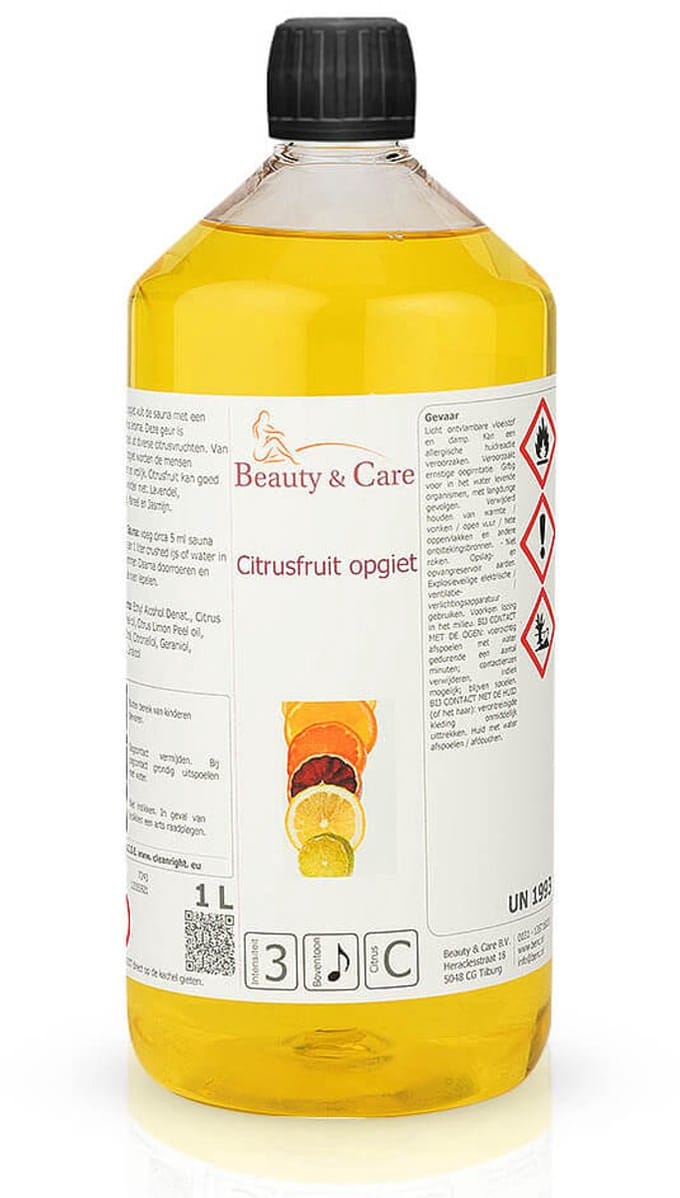 Citrusfruit opgiet - Beauty & Care - 1 L. new