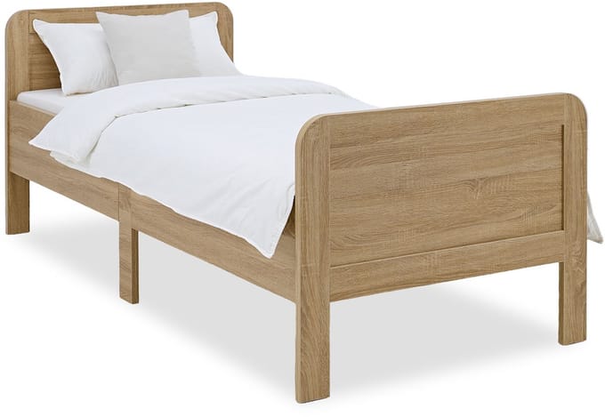 Homestyle4u seniorenbed 100x200 hout extra hoog