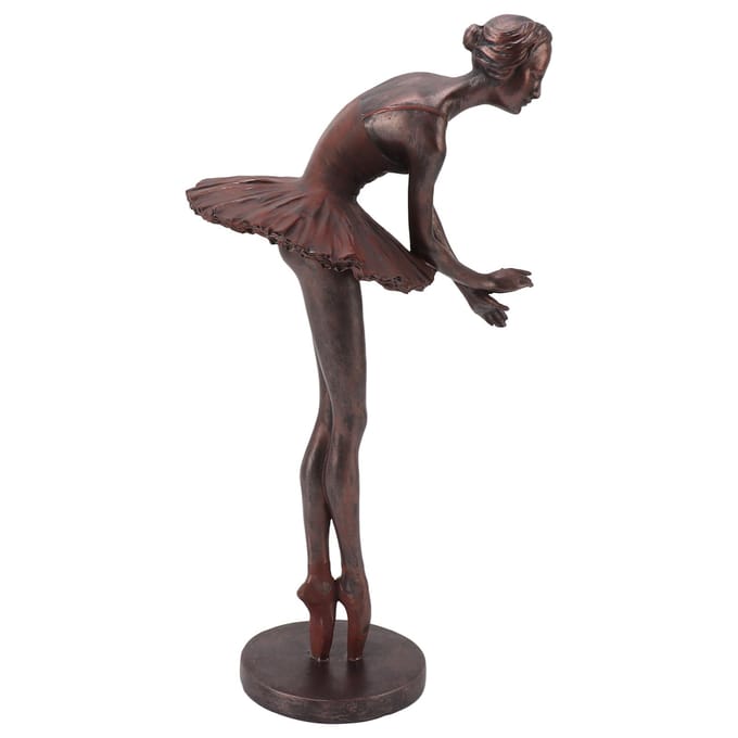 Balletdanseres Beeldje Exquise Resin Balletdanseres Beeldjes voor Bureau Boekenplank Eettafel black