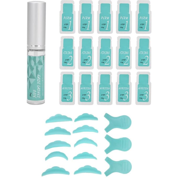 Wimperpermanentset Herbruikbare Wimper Siliconen Patch Krulset Wimperlift Tool white