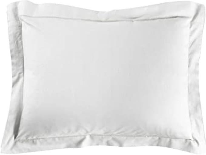 Kussensloop 50 x 70 cm - 100% Katoen - Wit