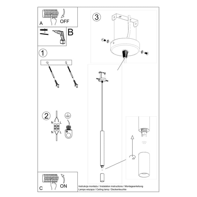 LUMILO BALLIX 1 Hanglamp Wit LED G9 12W - Stijlvol en Modern