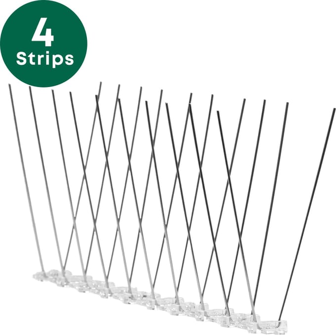 YUGN Duivenpinnen - Vogelpinnen - 1 Meter - Set van 4 - RVS Vogelwering