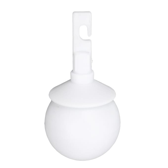 Rollende Bal Punt Haak Type Punt Vervanging Roterende Kop Opzetstuk Accessoire voor Wandelen Wit