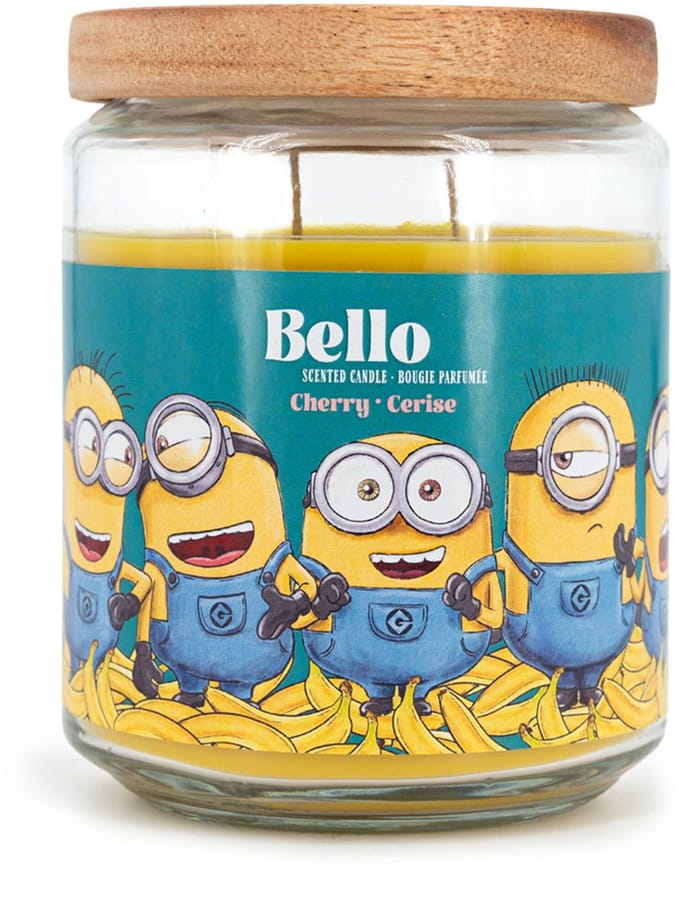 Minions Geurkaars - 12,5x10x10 cm - 510 g - roze