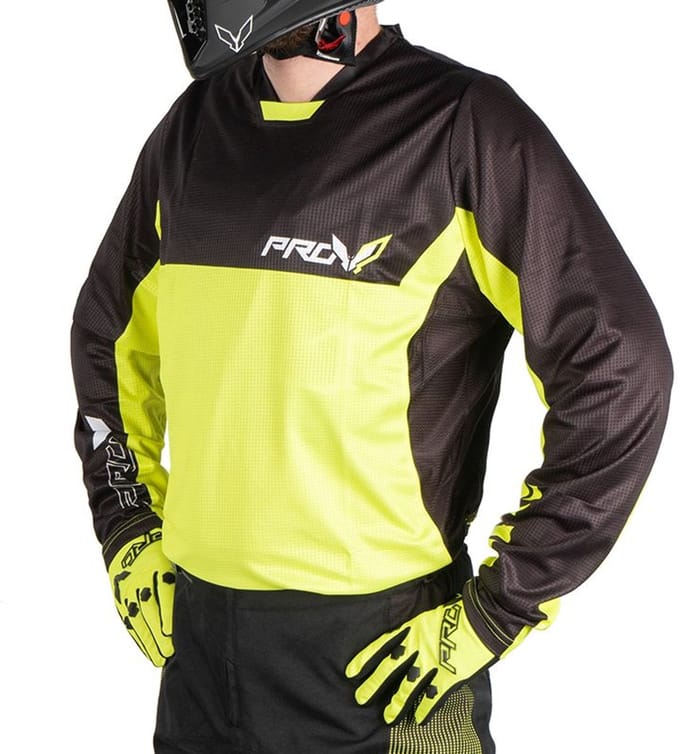 Cross shirt HOLESHOT GEEL
