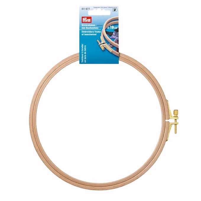 Borduurring hout 19 cm - Prym