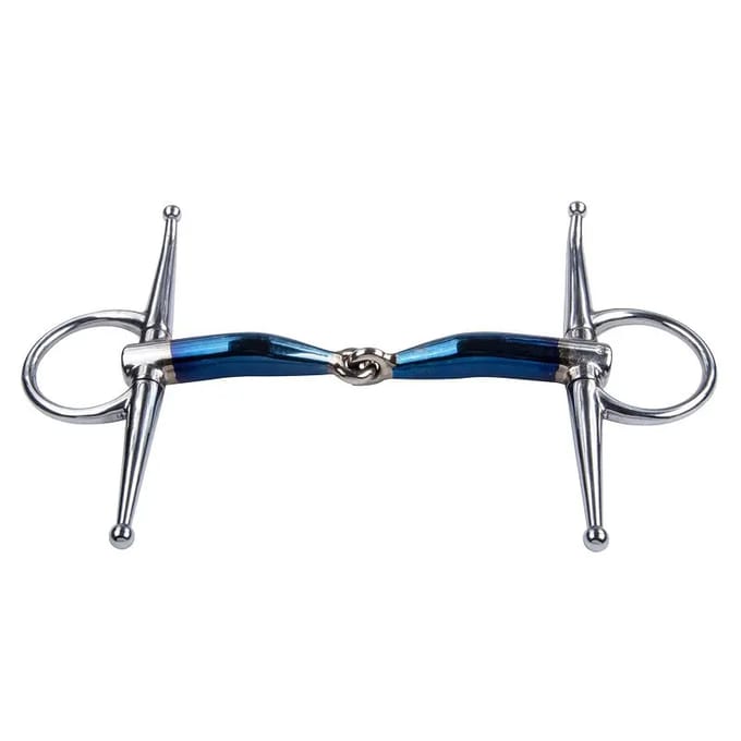 Naaldbit voor paarden Trust Sweet Iron Full Cheek Locked 16