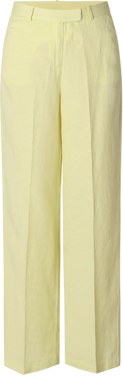YEST YESTgilana Bottoms - Pastel Yellow - maat W42 / L32