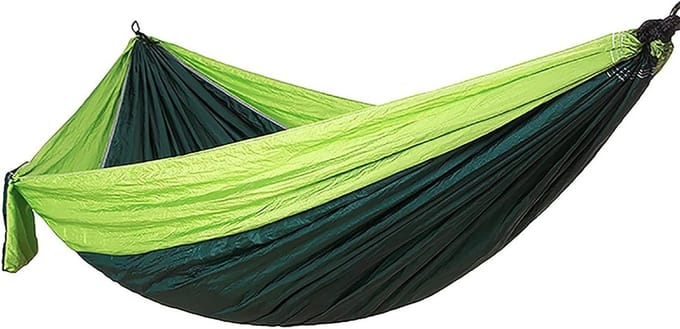 Hangmat - Buitenstoel - Ontspannen Buiten - Scheurvast Nylon - 250 x 140 cm - Naturel