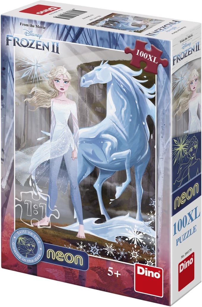 Disney Frozen 2 Neon Puzzel 100 XL Stukjes