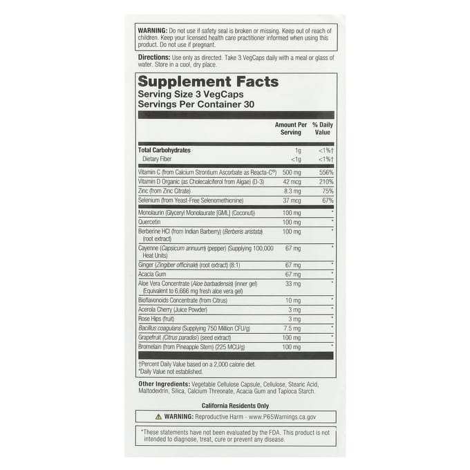 Immufight™, Ondersteuning van de luchtwegen, 90 vegetarische capsules