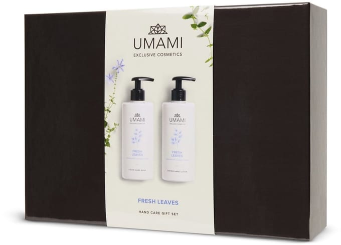 Umami Exclusive Cosmetics Fresh Leaves Hand Care Gift Set Japanese Mint & Ginger