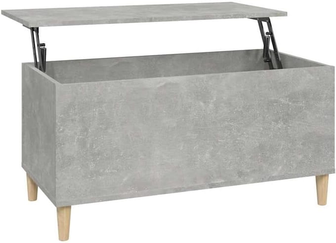 Moderne Salontafel 90x45 cm in Betonlook voor Woonkamer