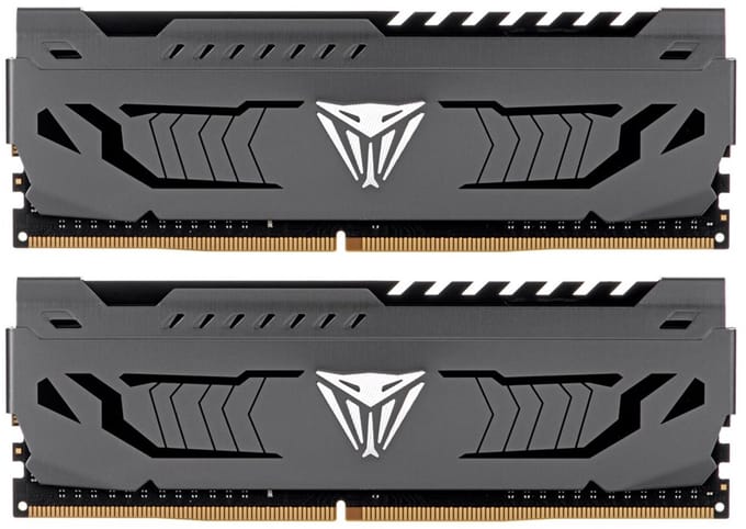 Patriot Viper Steel DDR4-3200 - 64GB - CL16 - Dual Channel (2 pcs) - Intel XMP - Grijs