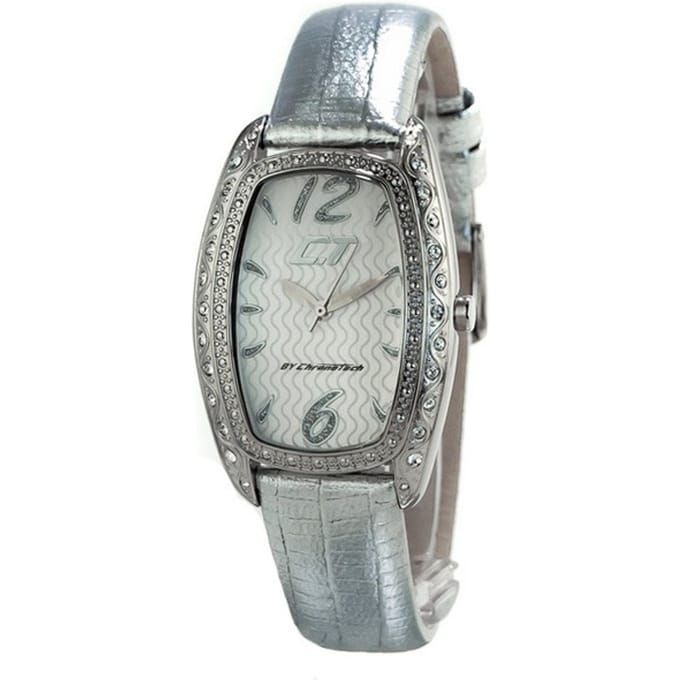 Horloge CHRONOTECH CC7121LS-06. Kwarts, Kleur wit. Vrouw.