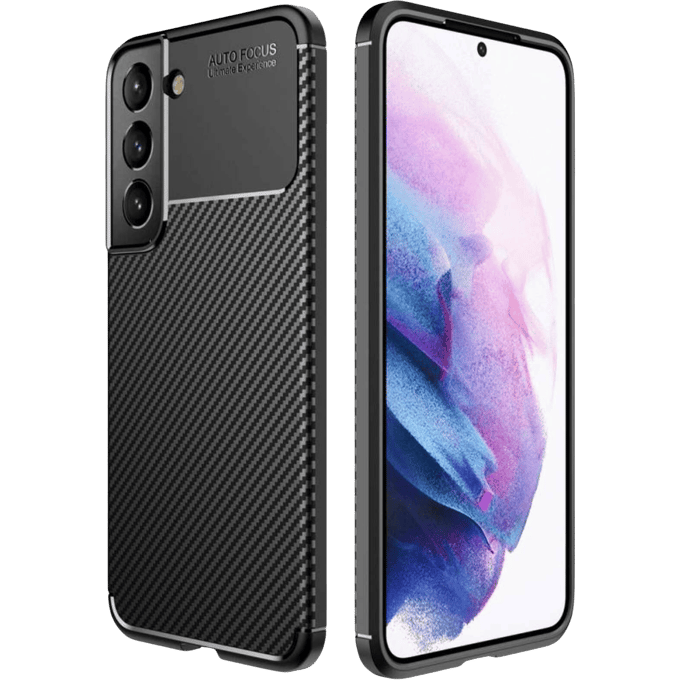 Just in Case Galaxy S22 Plus Anti-Slip Hoesje Black