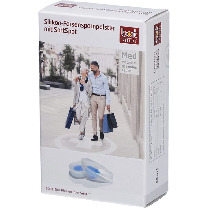 Bort Hielkussen met SoftSpot in silicone, 930070, per paar, S < 38