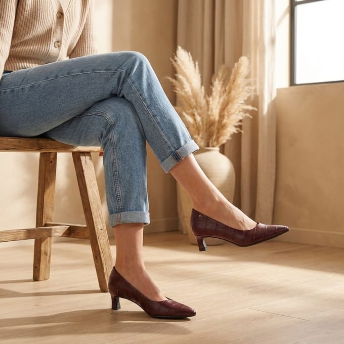 Tamaris Pumps bordeauxrood - Maat 41