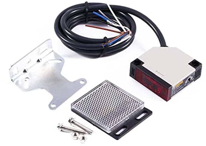 Optische Beam Sensor AC 90-250 V 3A - Reflecterende Schakelaar voor Automatische Activatie