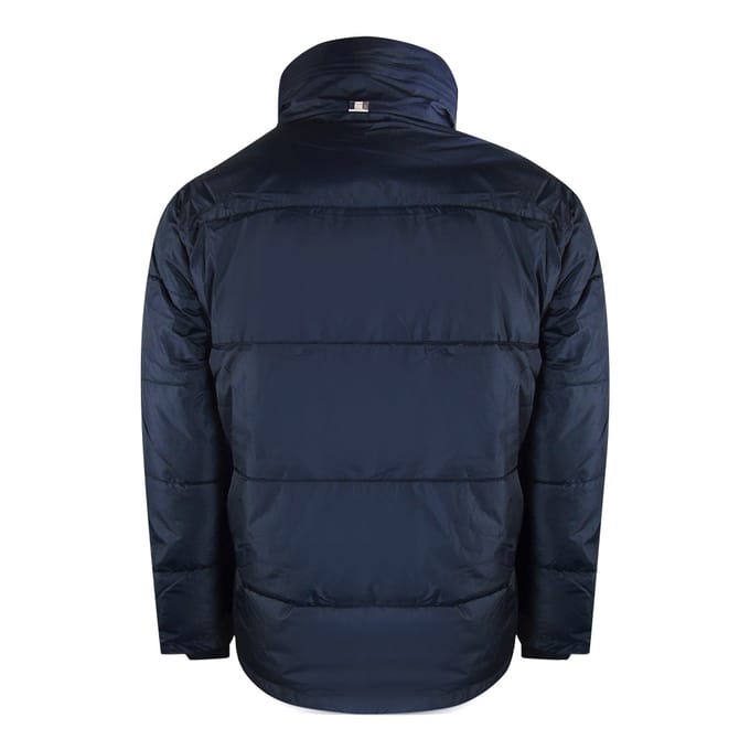 Aquascutum Active Puffer Marineblauwe Jas