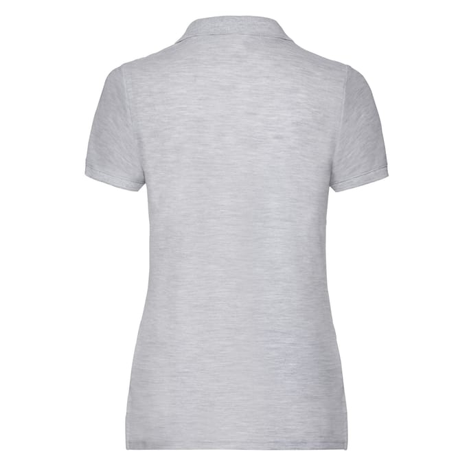 Fruit of the Loom Dames/dames 65/35 Poloshirt (Heide Grijs)