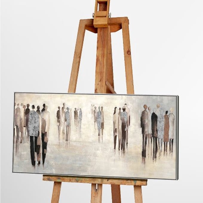 Canvas Schilderij Mensen