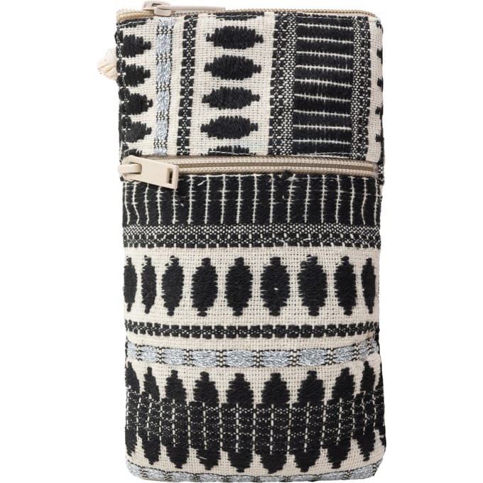 IZIA Telefoontas Dames zwart en wit