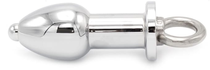 Kiotos - Holle Buttplug Van RVS Met afsluitschroef - Small