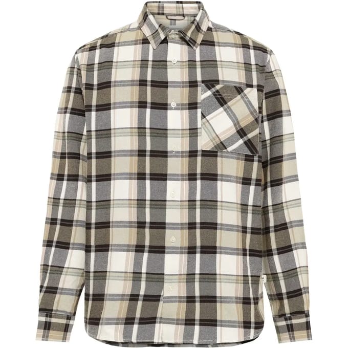 Flanellen shirt KnowledgeCotton Apparel Dune