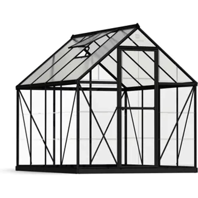 Canopia Tuinkas Hybrid 6x8 - Hybride - Zwart - 185x247x208cm