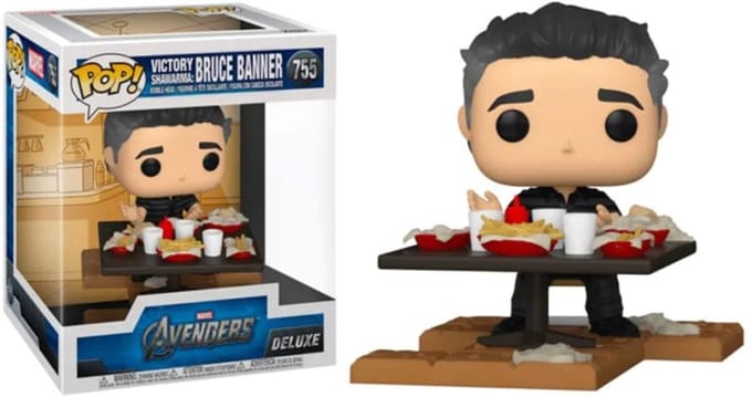 Funko POP! Deluxe Marvel Avengers-Victory Shawarma Bruce Banner (Amazon Exclusive) (Diversen) Nieuw