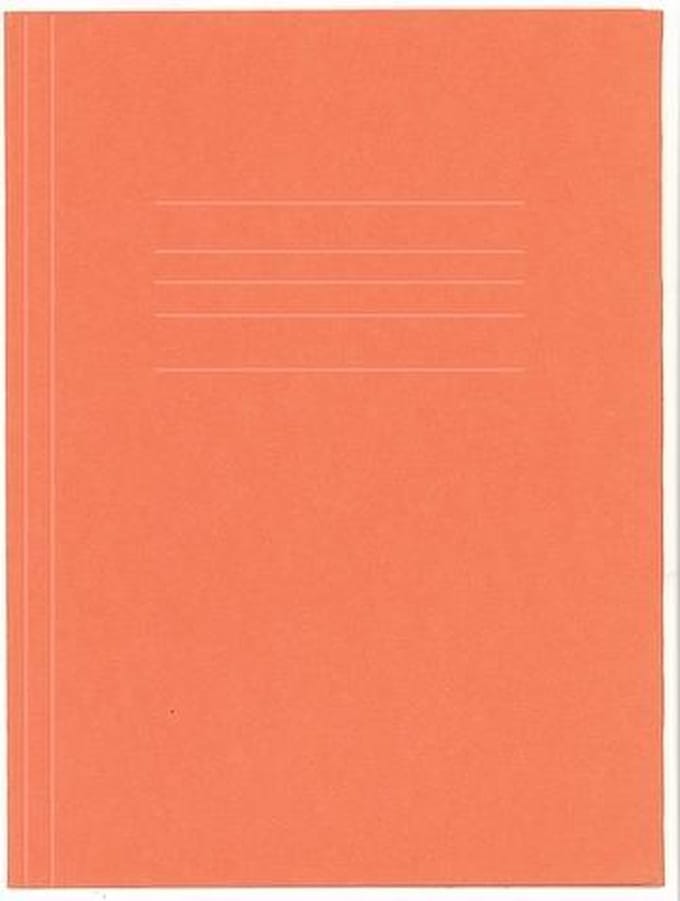 dossiermap Kangaro A4 240grs recycled karton oranje 210306