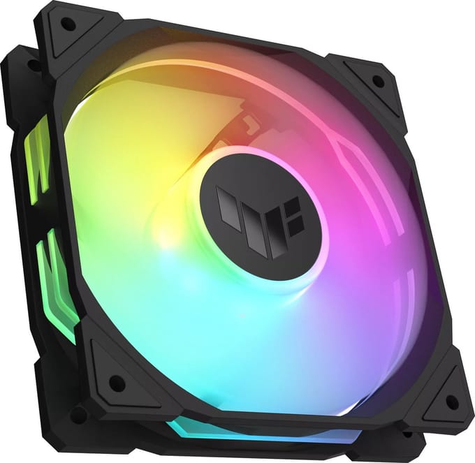 ASUS TUF GAMING TR120 REVERSE - Case ventilator - 120mm - Black - 29 dBA
