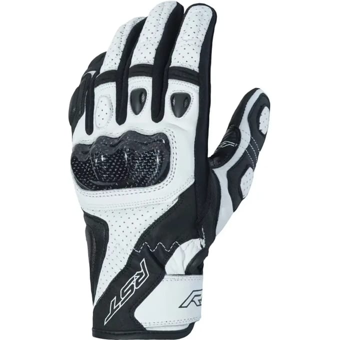 RST Stunt III CE Heren Handschoenen Wit Zwart - Handschoen