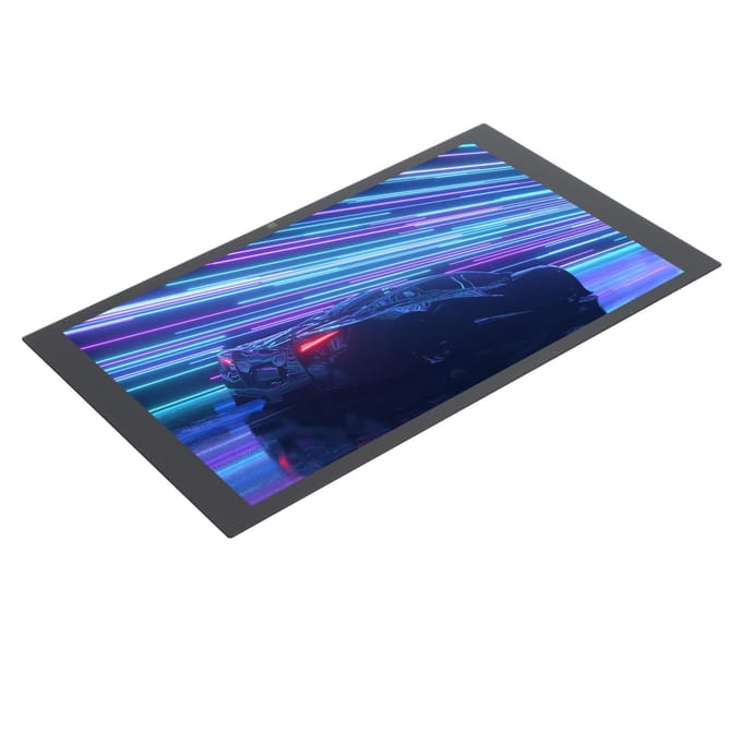 Écran LCD 7 pouces de remplacement pour Steam Deck Ajustement parfait Anti-empreintes digitales Installation facile blue