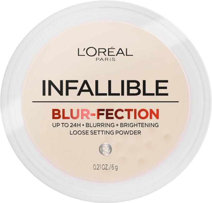 L'Oreal Paris Infallible Blur-fection 24HR Longwear Loose Setting Powder 20 Translucent Light