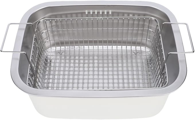 RVS Afdruipbak – 7,5L Capaciteit – Multifunctioneel Gebruik – Afdruipmand – Keuken en Camping