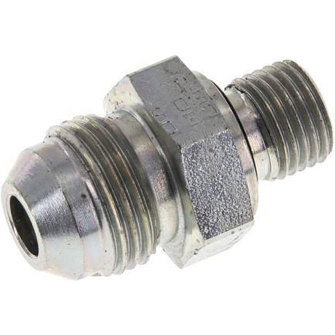 JIC  Dubbele Nippel G1/4'' X UNF 3/4''-16 Staal NBR 275bar [2 Stuks]