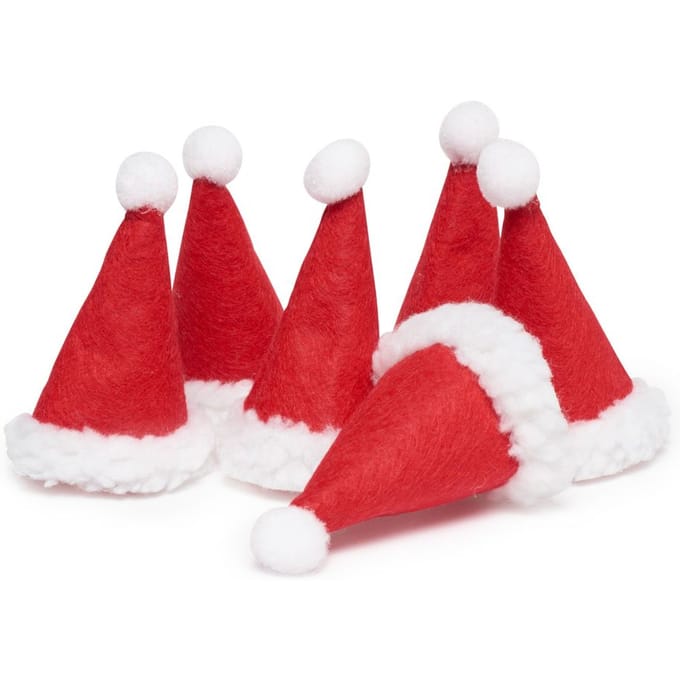 VBS Kerstmutsen, 6 stuks