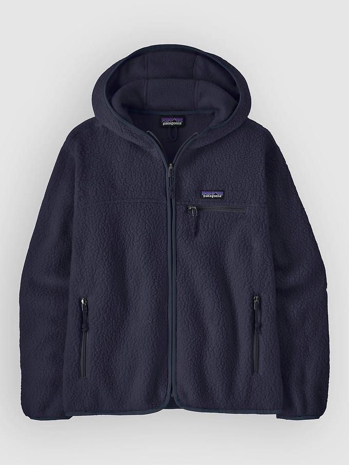 Patagonia Retro Pile Hoodie blauw